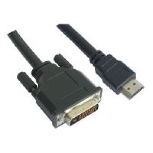 Nanocable DVI 18+1/M a HDMI A/M 1.8m Negro (10.15.0502)