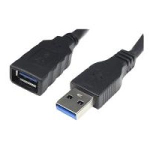 Nanocable USB-A/M a USB-A/H 2m Negro (10.01.0902-BK)
