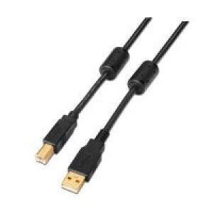 Nanocable USB-A/M a USB-B/M 3m Negro (10.01.1203)