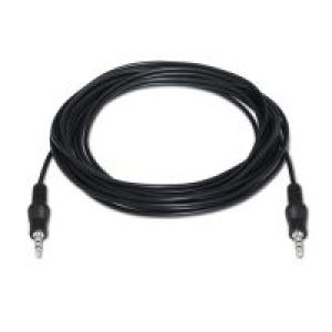 Nanocable Audio 3.5mm/M a 3.5mm/M 5m Negro (10.24.0105)