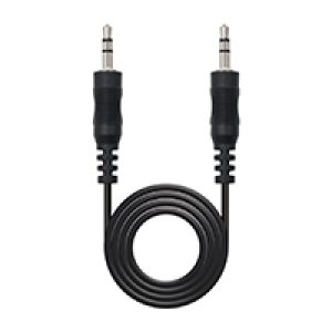 Nanocable Audio 3.5mm/M a 3.5mm/M 15m Negro(10.24.0115)