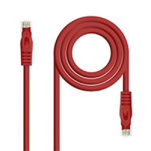 Nanocable RJ45 Cat.6A UTP AWG24 1m Rojo (10.20.1801-R)