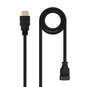 Nanocable HDMI A/M a HDMI A/M 1.8m Negro (10.15.3002)