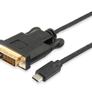 Cable EQUIP USB-C macho a DP DVI 24+1 1.8m (EQ133468)