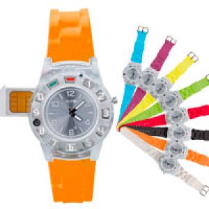 Bi-Watchphone OLYMPIA Manos Libres, Agua Resist.Naranja