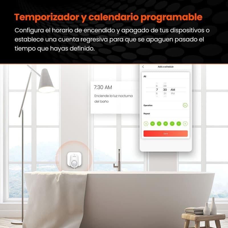 ENCHUFE INTELIGENTE TENDA SP3 WIFI 2.4GHZ ( PACK 4 UNIDADES ) - Imagen 4