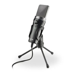 MICROFONO NGS MS120USB USB TRIPODE BLACK