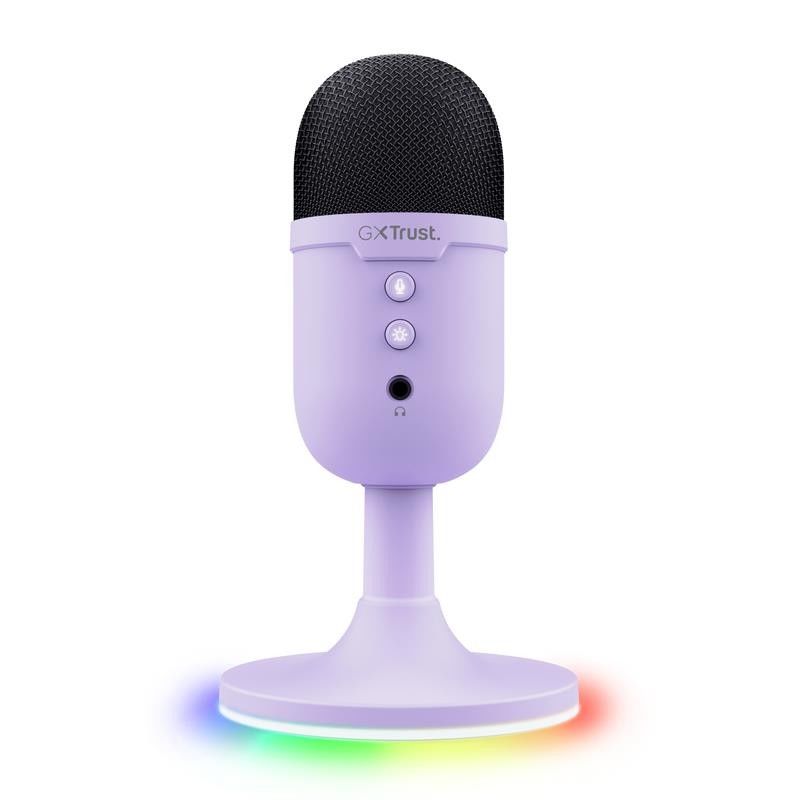 MICROFONO TRUST GAMING GXT 234P YUNIX USB PURPLE - Imagen 5