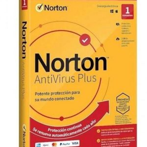 NORTON ANTIVIRUS PLUS 2GB ES 1 USER 1 DEVICE 1 AÑO L. ELECTRONICA