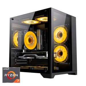 ORDENADOR GAMING INFINITY MINI RGB R7 7700X/16G DDR5/SSD1TB NVME/WIFI+BT/REF.LIQ/750W