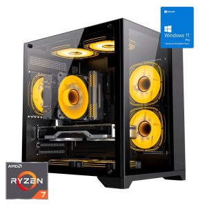 ORDENADOR GAMING INFINITY MINI RGB R7 7700X/16G DDR5/SSD1TB NVME/WIFI+BT/REF.LIQ/750W/W11PRO