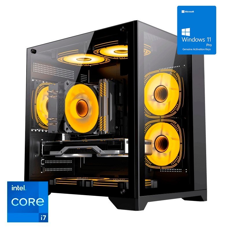 ORDENADOR GAMING INIFINITY MINI RGB I7 12700/16GB/SSD500 NVME/750W/W11PRO