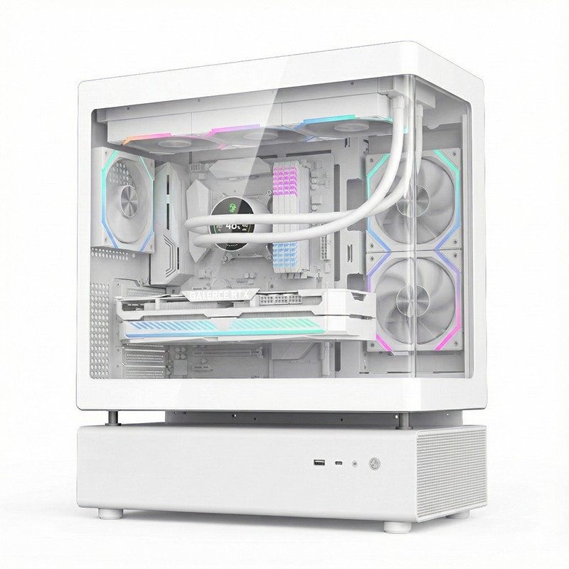 ORDENADOR GAMING N80 WHITE RGB I9 14900K/32G DDR5/SSD1TB NVME/WIFI/REF.LIQ/800W/W11PRO - Imagen 2