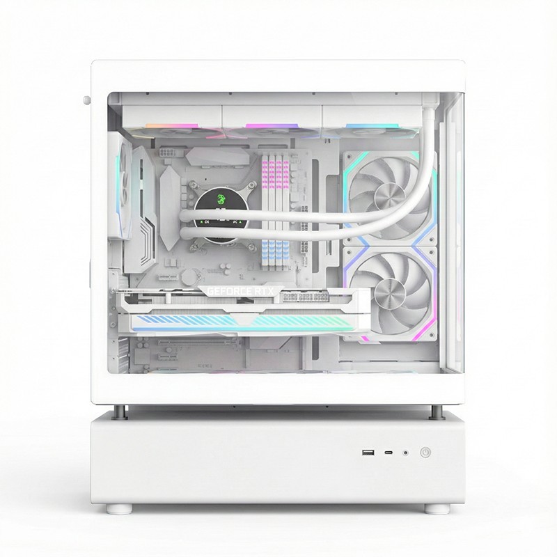 ORDENADOR GAMING N80 WHITE RGB I9 14900K/32G DDR5/SSD1TB NVME/WIFI/REF.LIQ/800W/W11PRO - Imagen 3
