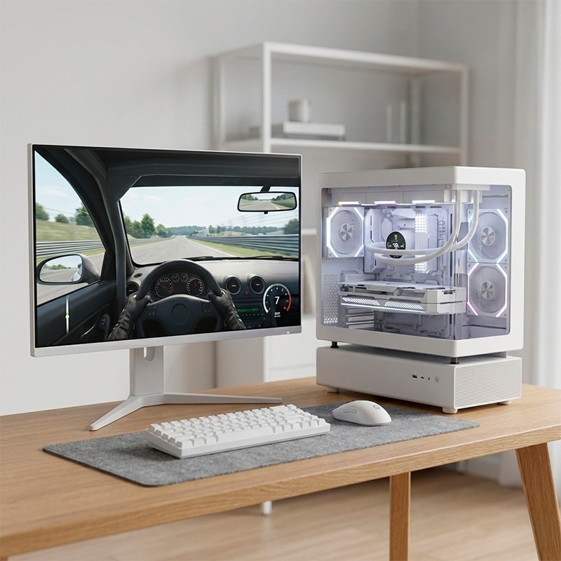 ORDENADOR GAMING N80 WHITE RGB I9 14900K/32G DDR5/SSD1TB NVME/WIFI/REF.LIQ/800W/W11PRO - Imagen 5