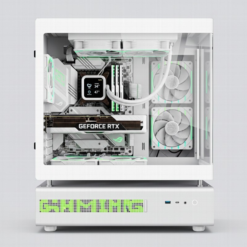 ORDENADOR GAMING N90 WHITE RGB I9 14900K/32 DDR5/2TB NVME/REF.LIQ/1050W/W11PRO - Imagen 3