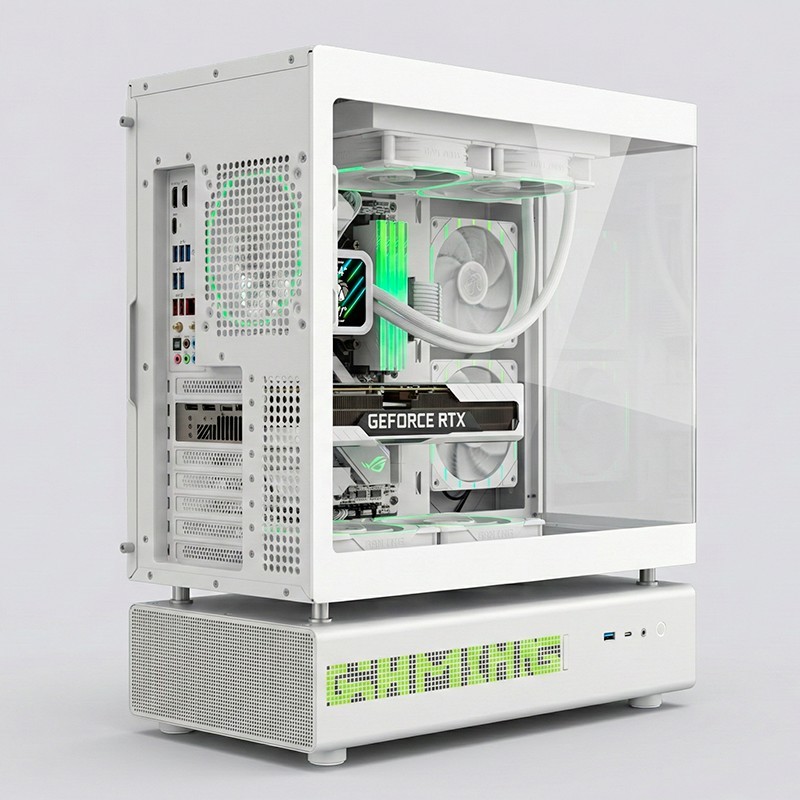 ORDENADOR GAMING N90 WHITE RGB I9 14900K/32 DDR5/2TB NVME/REF.LIQ/1050W/W11PRO - Imagen 4