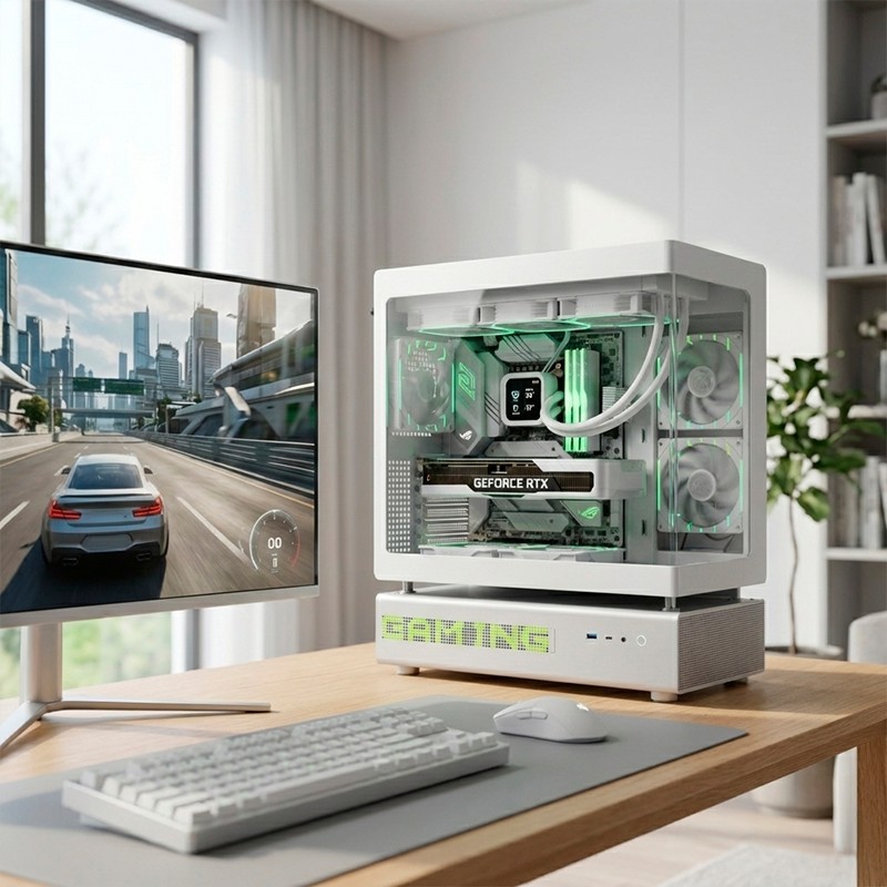 ORDENADOR GAMING N90 WHITE RGB I9 14900K/32 DDR5/2TB NVME/REF.LIQ/1050W/W11PRO - Imagen 6
