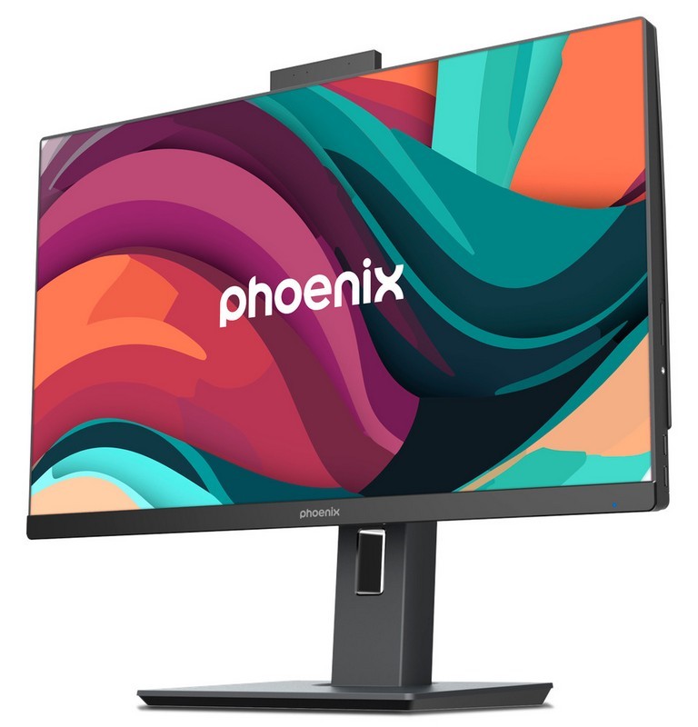 ORDENADOR PHOENIX AIO 24 I3 12100/8GB DDR5/SSD500GB/WIFI/WEBCAM/ERGO/W11P BLACK - Imagen 2
