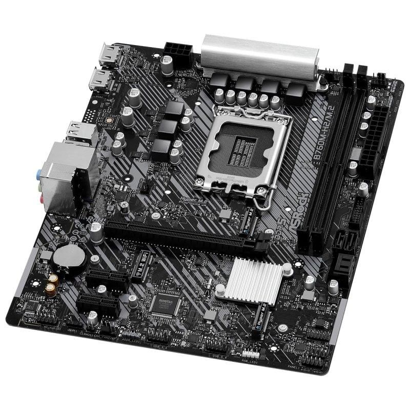 PLACA BASE ASROCK B760M-H 2XDDR5 MATX HDMI +DP - Imagen 3
