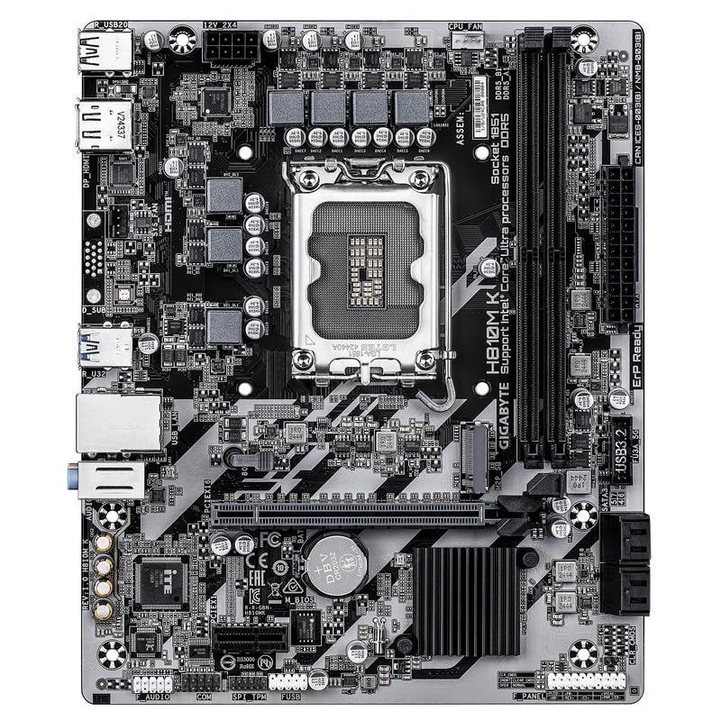 PLACA BASE GIGABYTE H810M-K HDMI + DP 2XDDR5 MATX - Imagen 2