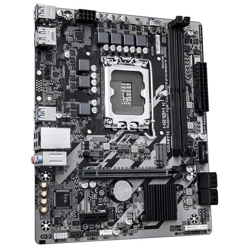 PLACA BASE GIGABYTE H810M-K HDMI + DP 2XDDR5 MATX - Imagen 3