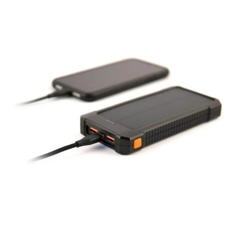 POWERBANK GEMBIRD SOLAR 10000MAH USB-C BLACK - Imagen 2