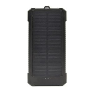 POWERBANK GEMBIRD SOLAR 10000MAH USB-C BLACK