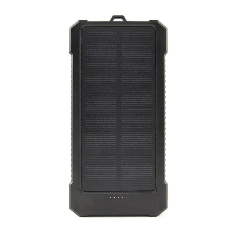 POWERBANK GEMBIRD SOLAR 10000MAH USB-C BLACK