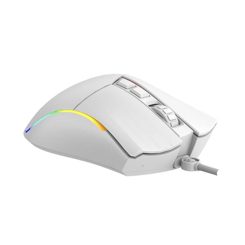 RATON PHOENIX GAMING VOID USB RGB 12000 DPI 7 BOTONES WHITE - Imagen 3