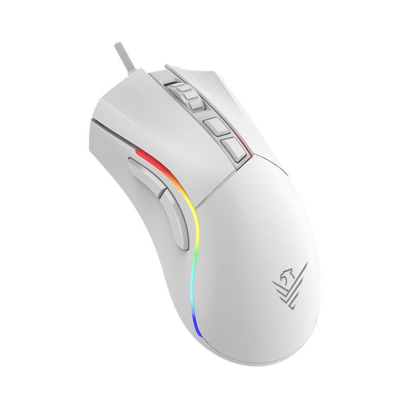 RATON PHOENIX GAMING VOID USB RGB 12000 DPI 7 BOTONES WHITE - Imagen 4