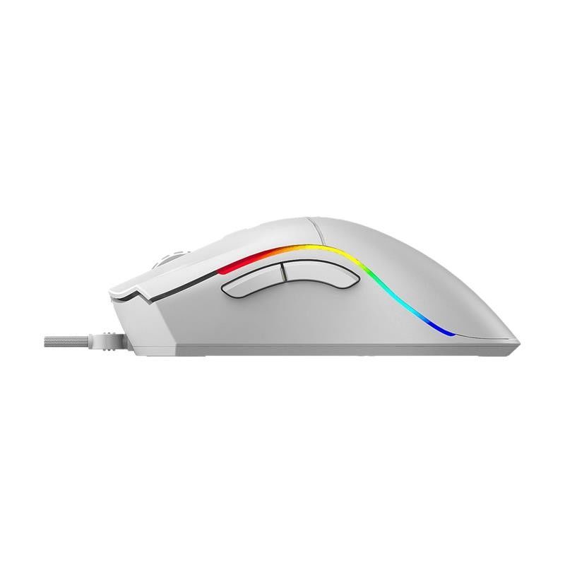 RATON PHOENIX GAMING VOID USB RGB 12000 DPI 7 BOTONES WHITE - Imagen 5