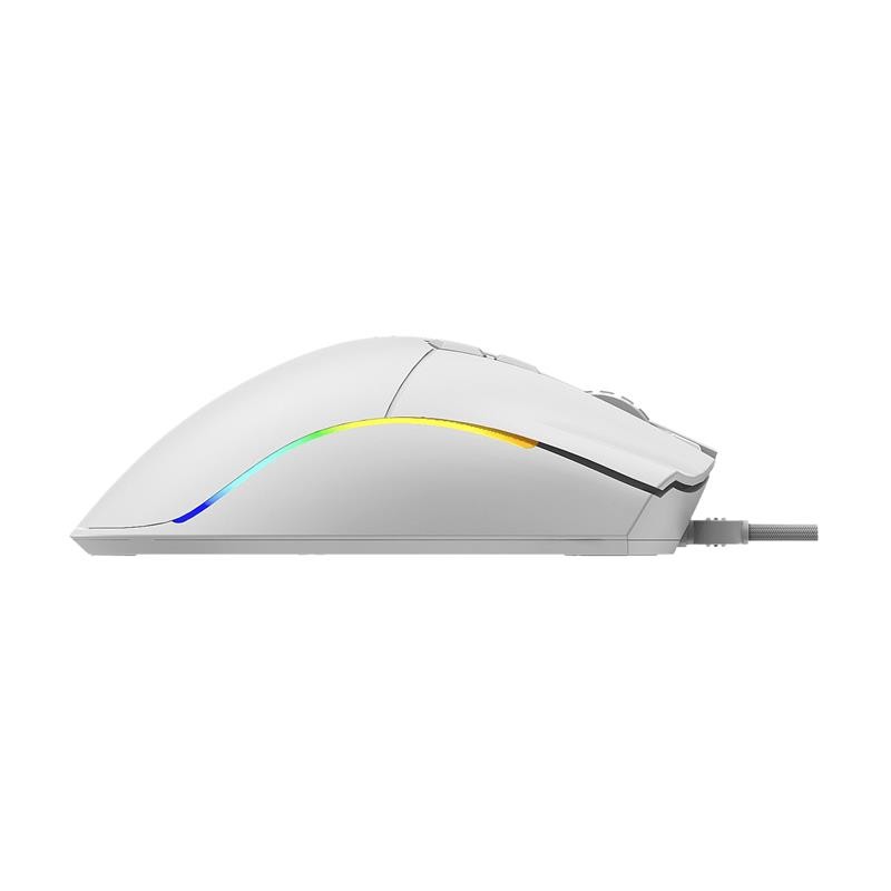 RATON PHOENIX GAMING VOID USB RGB 12000 DPI 7 BOTONES WHITE - Imagen 6