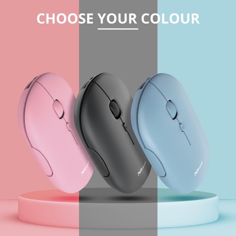 RATON TRUST PUCK RECARGABLE WIRELESS BLUETOOTH BLUE - Imagen 5