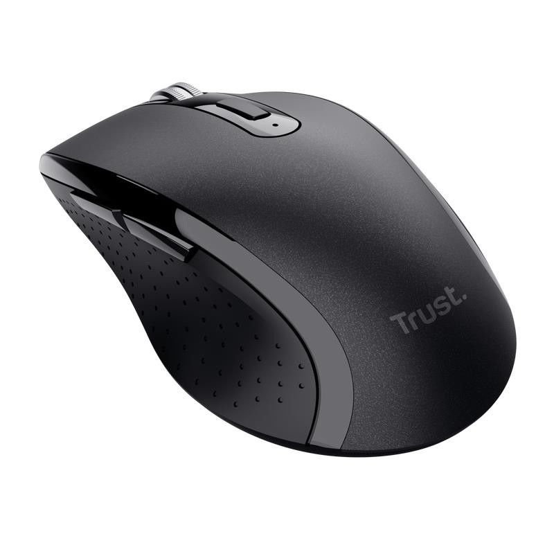RATON TRUST SURA WIRELESS SILENT 1600DPI BLACK - Imagen 2