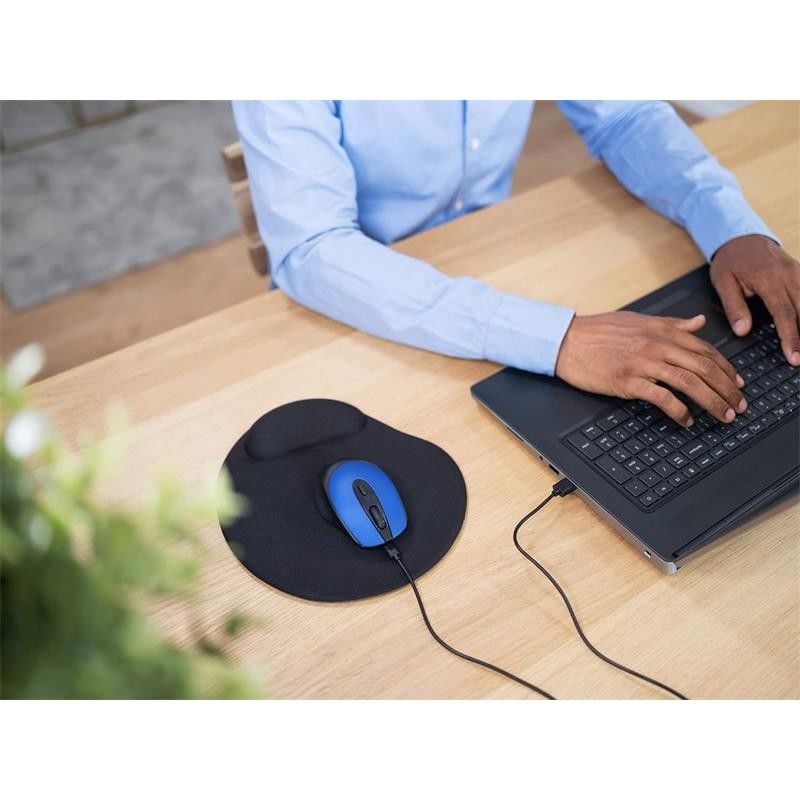 RATON TRUST ZAYA RECARGABLE WIRELESS BLUE - Imagen 5