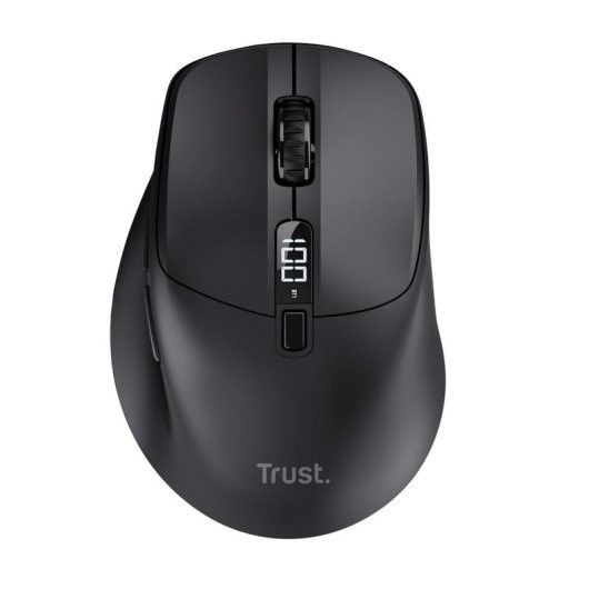 RATON TRUST ZEVO RECARGABLE WIRELESS BLACK - Imagen 2