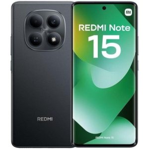 SMARTPHONE XIAOMI REDMI NOTE 15 6.77 8GB/128GB/108MP/NFC/4G BLACK