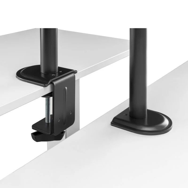 SOPORTE DE MESA MONITOR/NOTEBOOK AISENS REG.ALTURA GIR. INCL. 17-32 9KG BLACK - Imagen 3