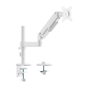 SOPORTE DE MESA TV/MONITOR AISENS 17 – 32 1 BRAZO GIRATORIO/INCLINABLE WHITE