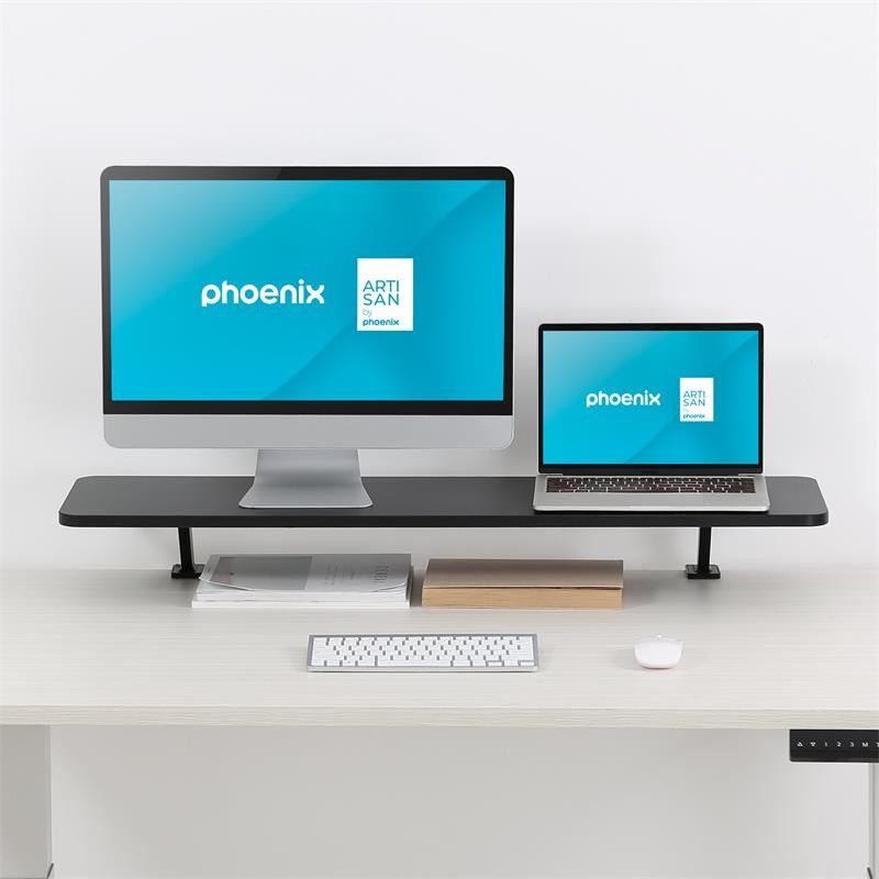 SOPORTE ELEVADOR PHOENIX DE MONITOR RISER PRO 20KG BLACK - Imagen 3