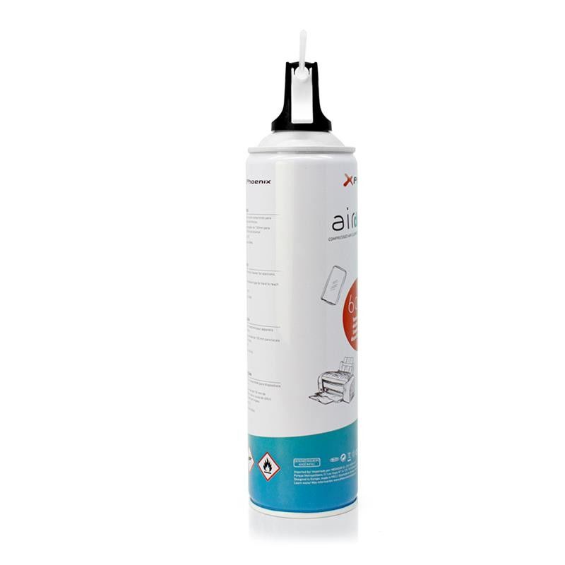 SPRAY LIMPIAPOLVO AIRE COMPRIMIDO PHOENIX 600ML - Imagen 2