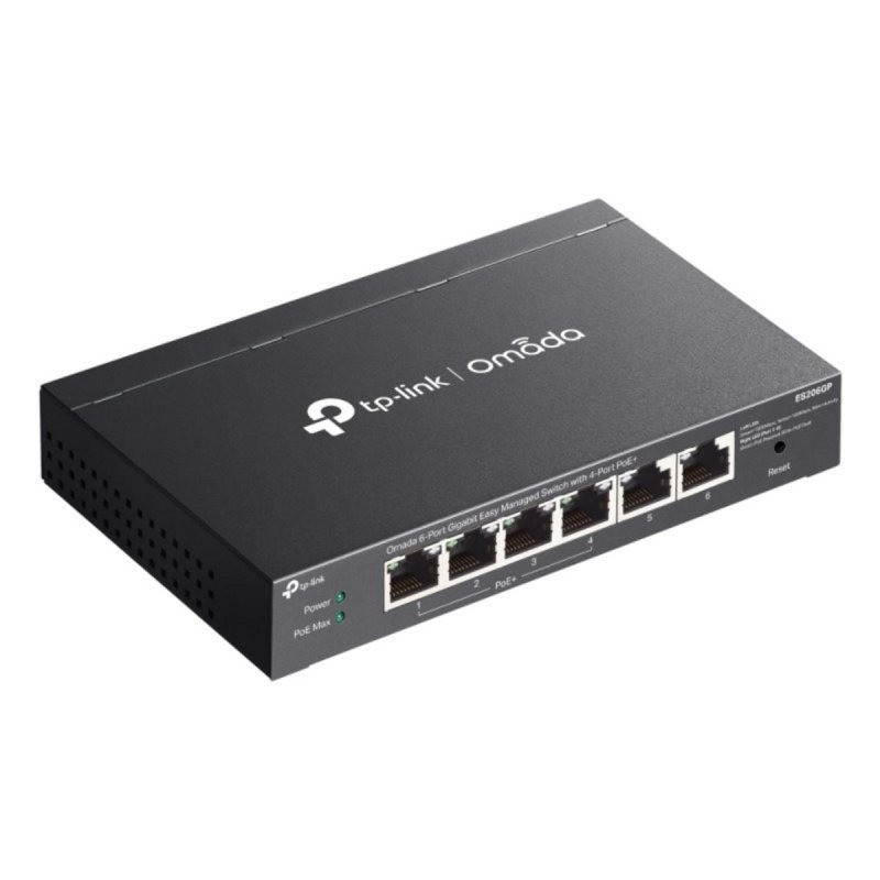 SWITCH TP-LINK ES206GP GIGABIT 6 PUERTOS POE+ - Imagen 4