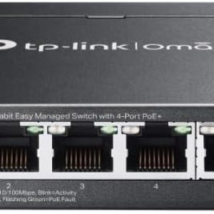 SWITCH TP-LINK ES208GP GIGABIT 5 PUERTOS POE+