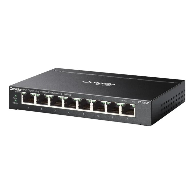 SWITCH TP-LINK ES208GP GIGABIT 8 PUERTOS POE+ - Imagen 3