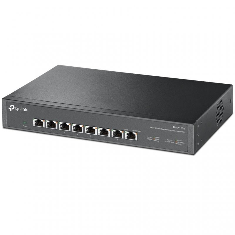 SWITCH TP-LINK ETHERNET 8 PUERTOS 10 GBPS TL-SX1008 - Imagen 2