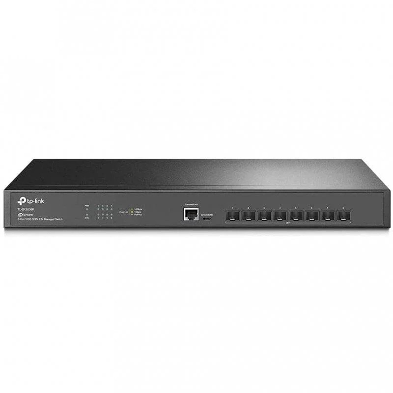 SWITCH TP-LINK JETSTREAM 8 PUERTOS 10GBPS SFP+ L2+ GESTIONABLE