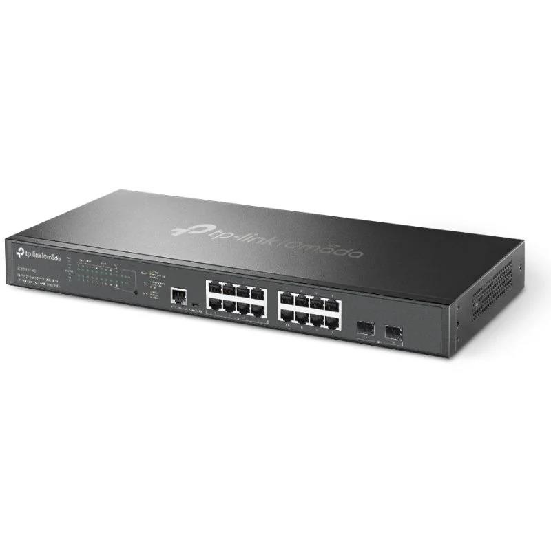 SWITCH TP-LINK OMADA L2+ 16 PUERTOS 2.5G + 2 SFP+ 10G 8 POE+ - Imagen 2