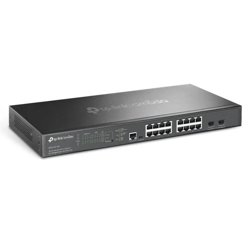 SWITCH TP-LINK OMADA L2+ 16 PUERTOS 2.5G + 2 SFP+ 10G 8 POE+ - Imagen 3