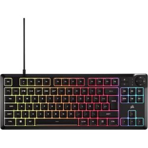 TECLADO GAMING CORSAIR K55 TKL USB ICUE RGB BLACK